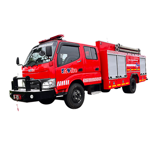 Fire Truck 4,000L Double Cabin