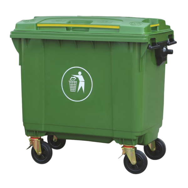 Tong Sampah Beroda 660 ltr HDPE